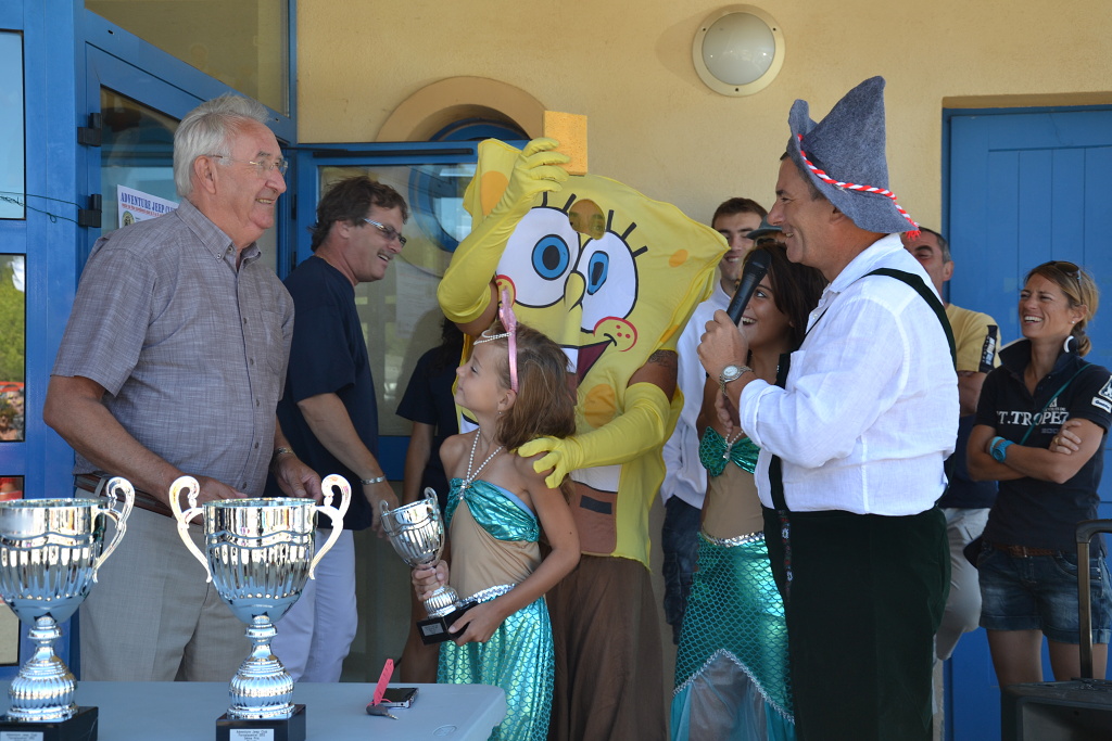 La remise de prix avec Mr le Maire