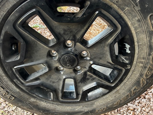 Jantes du modèle JK Willys 2018